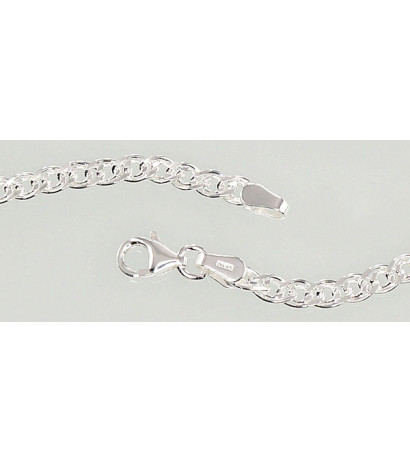Sidabrinė grandinėlė Crandmother 3.1 mm , briaunų apdirbimas deimantu 2400077, Sidabras 925°