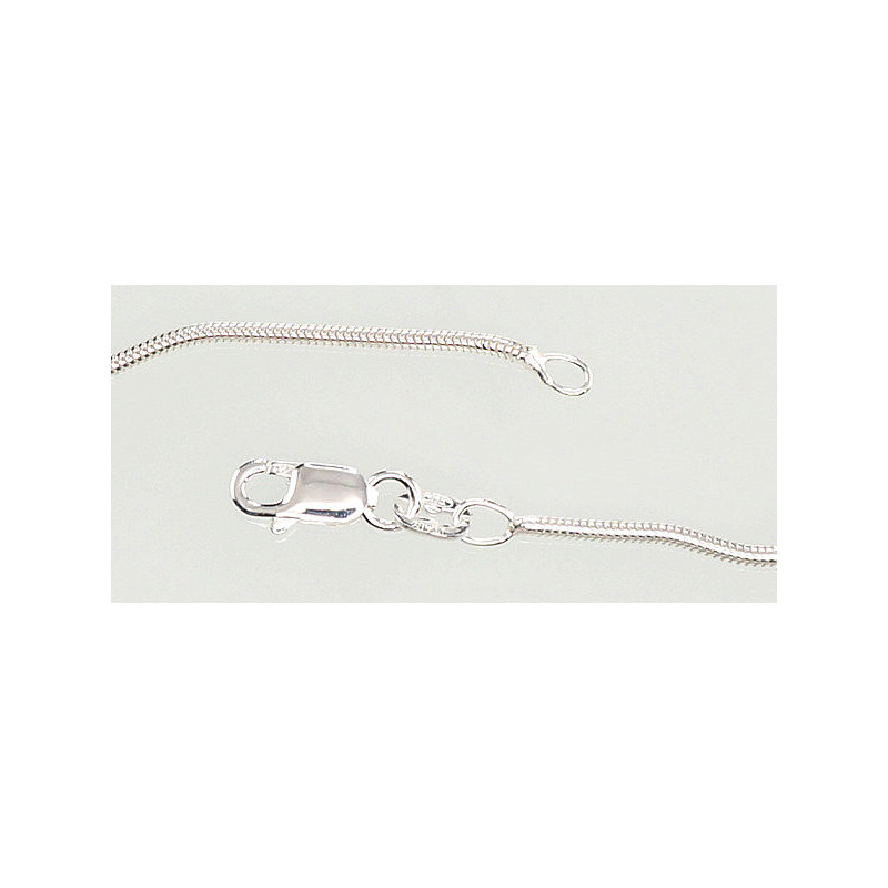 Sidabrinė grandinėlė Snake 1,5 mm 2400081, Sidabras 925°