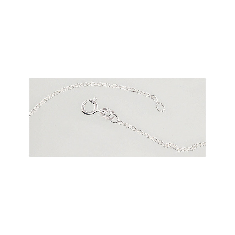 Sidabrinė grandinėlė Anchor round 1,1 mm 2400086, Sidabras 925°