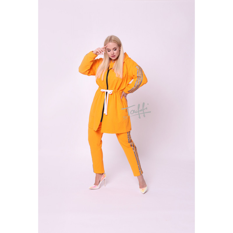 Medvilninis TAFFI džemperis-parka orange 8