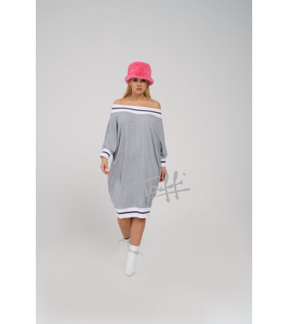 Medvilninė TAFFI suknelė grey 10 - Sukneles